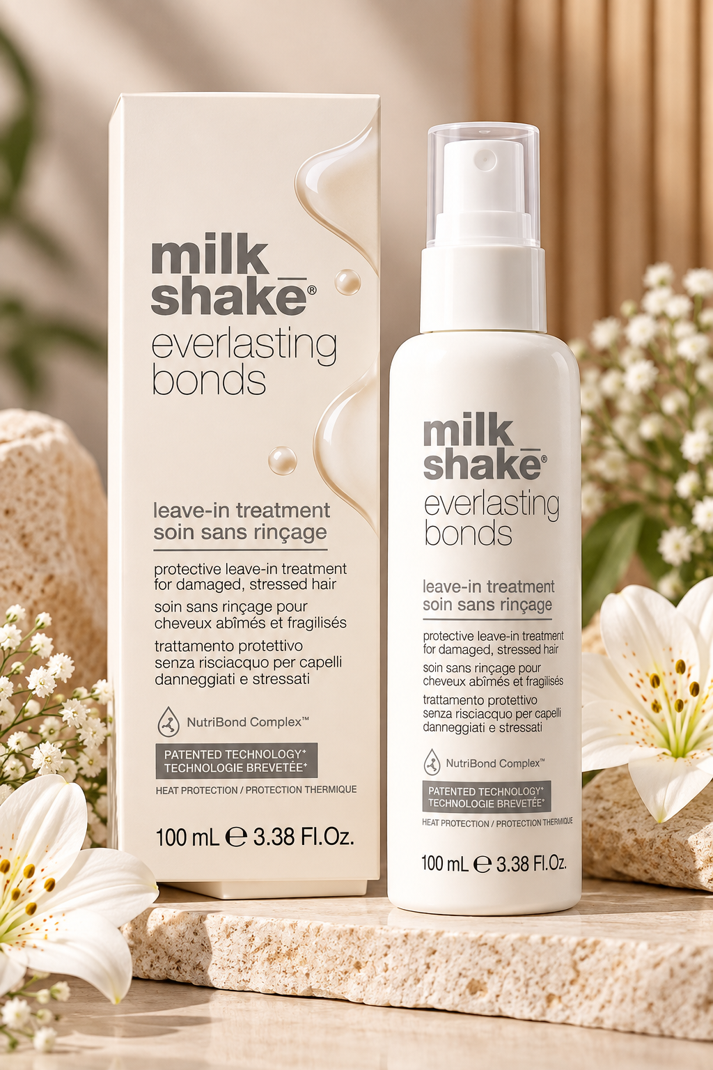 Tratamiento (Leave In) Milk Shake Everlasting Bonds – Protección Térmica 3.38 oz